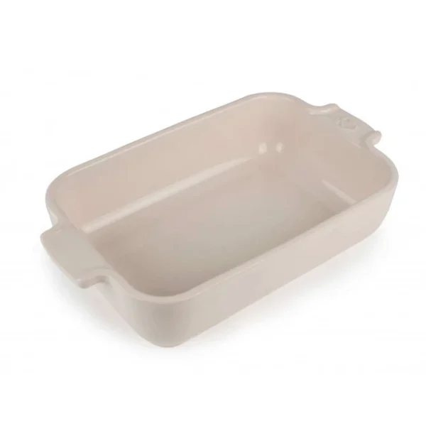Plat à Four Rectangulaire En Céramique Appolia 22 Cm Ecru Peugeot prix le plus bas 1