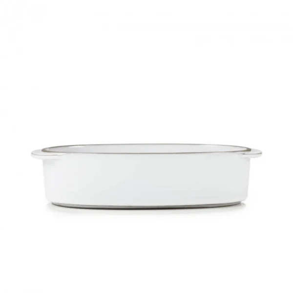 Plat Oblong Blanc Cumulus 16 X 11 Cm Caractère Culinaire Revol achat pas cher 4