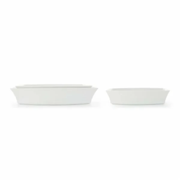 prix pas cher Promo 🔔 Plat Rectangulaire Blanc 28 x 18,5 cm Alexandrie Revol 😍 3