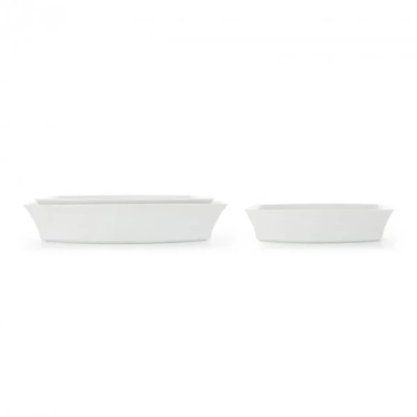 ﻿soldes Plat Rectangulaire Blanc 34 X 22,5 Cm Alexandrie Revol 3