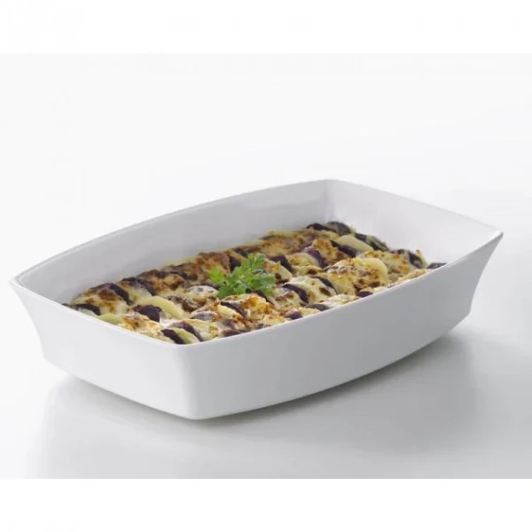 ﻿soldes Plat Rectangulaire Blanc 34 X 22,5 Cm Alexandrie Revol 4