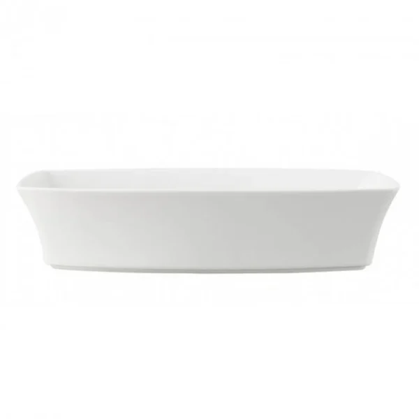﻿soldes Plat Rectangulaire Blanc 34 X 22,5 Cm Alexandrie Revol 1