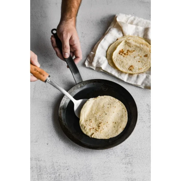vente pas cher Poêle à Crêpes Tôle Bleue Ø 20 Cm Outdoor De Buyer 3