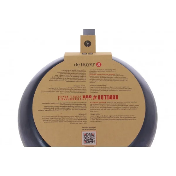 Poêle à Frire Tôle Bleue Ø 36 Cm Outdoor De Buyer Distributeur Officiel 5