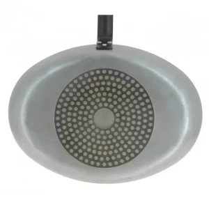 Poêle à Poisson Ovale ø36 Cm Antiadhésive Avec Couvercle En Verre Choc Resto Induction De Buyer boutique 8