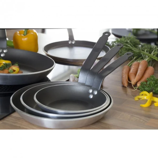 Poêle Antiadhésive ø24 Cm Choc Resto Induction De Buyer Nouvelle tendance 6