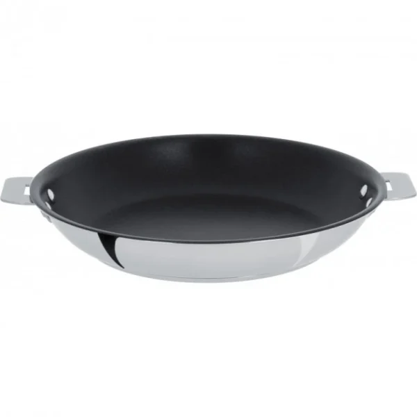 site pas cher Poêle Casteline Ø 28 Cm Manche Amovible Anti-Adhésive Inox Cristel 1
