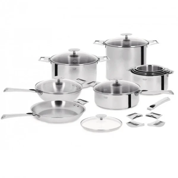 en vente Poêle Casteline Ø 28 Cm Manche Amovible Inox Cristel 3