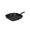 Poêle-gril En Fonte Carré 20 Cm Noir Mat Chasseur outlet 14
