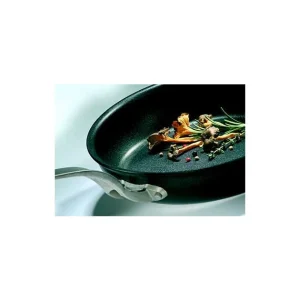 destockage BOURGEAT Poêle Induction Anti Adhésive Ø 28 Cm X H 5 Cm Elite Pro Matfer 6