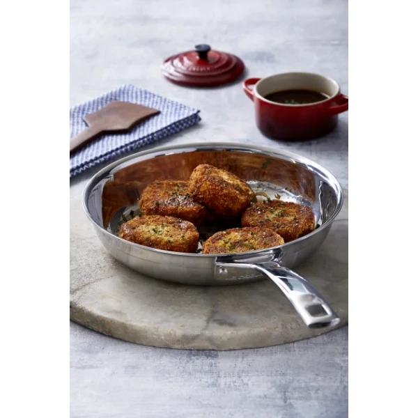 prix pas cher Poêle Inox 20 Cm Le Creuset Signature 4