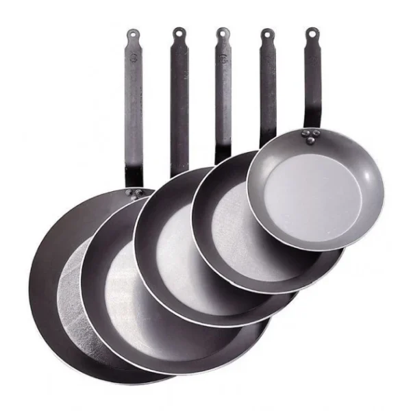 ultratendance Poêle Lyonnaise Carbone Plus Ø 26 Cm De Buyer, Tôle, Queue Feuillard 3