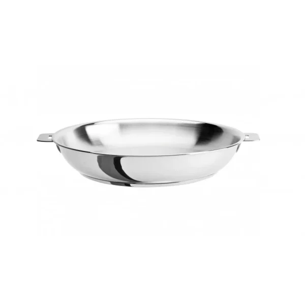 solde en ligne Poêle Lyonnaise Mutine Ø 24 Cm Inox Amovible Cristel 1
