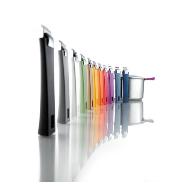 Poêle Mutine Ø 16 Cm Manche Amovible Anti-Adhésive Inox Cristel design à la mode 3
