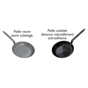 ultratendance Poêle Ø 20 Cm Minéral B Element De Buyer, Poêle En Fer 12
