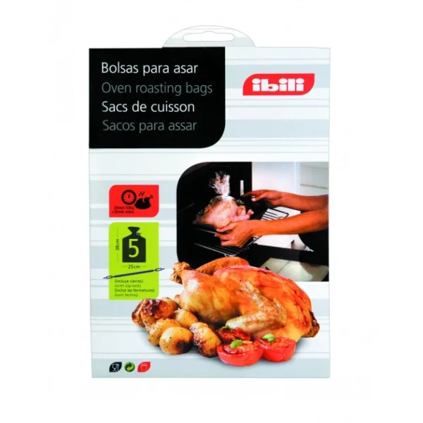 mode pas cher Sac Cuisson Four 38 X 25 Cm (x5) Ibili 1
