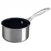 pas cher en ligne Saucier Anti-adhérent Inox Le Creuset 10