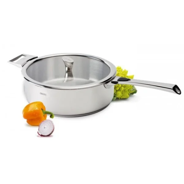 Sauteuse Casteline Ø 26 Cm Manche Amovible Inox Cristel mode 5