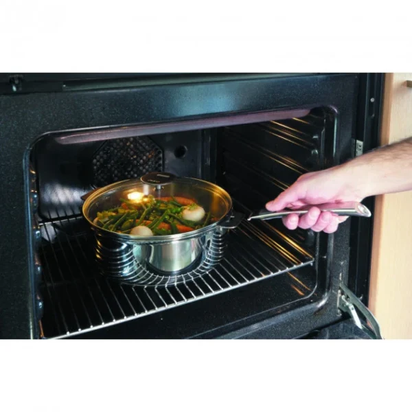 Sauteuse Casteline Ø 26 Cm Manche Amovible Inox Cristel mode 6