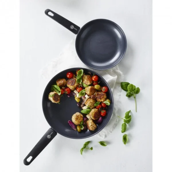 prix le plus bas Sauteuse En Céramique 24 Cm Et Son Couvercle, Collection CAMBRIDGE GreenPan™ 4