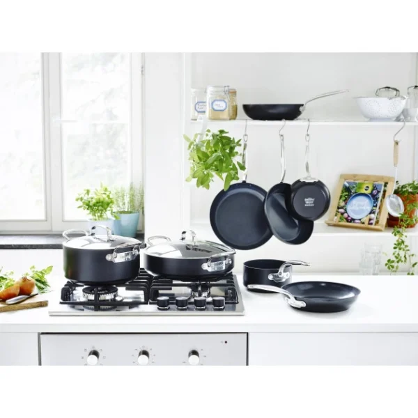 Sauteuse En Céramique 30 Cm Et Son Couvercle, Collection BARCELONA PRO GreenPan™ garantis authentique 3