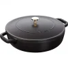 soldes magasin Sauteuse En Fonte Chistera 24 Cm Noir Staub 13