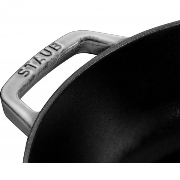 Sauteuse En Fonte Chistera 28 Cm Gris Graphite Staub excellents soldes 6
