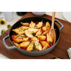 Sauteuse En Fonte Chistera 28 Cm Gris Graphite Staub excellents soldes 22
