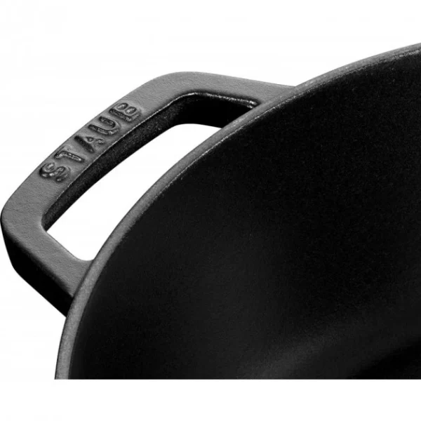 Sauteuse En Fonte Chistera 28 Cm Noir Staub magasin solde 5