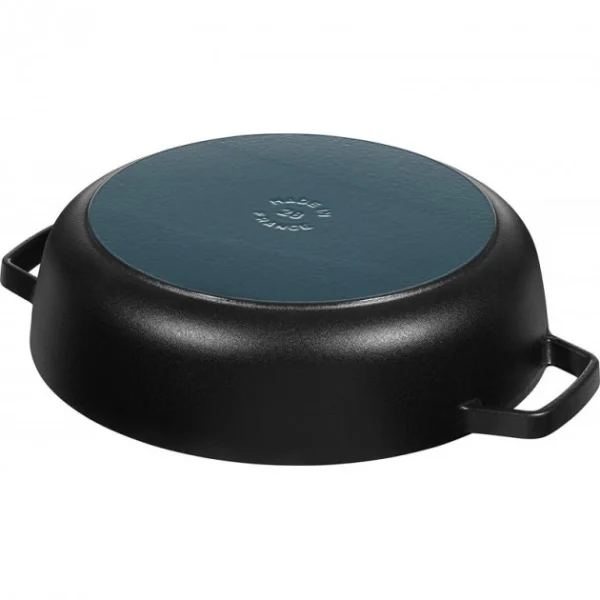 Sauteuse En Fonte Chistera 28 Cm Noir Staub magasin solde 6