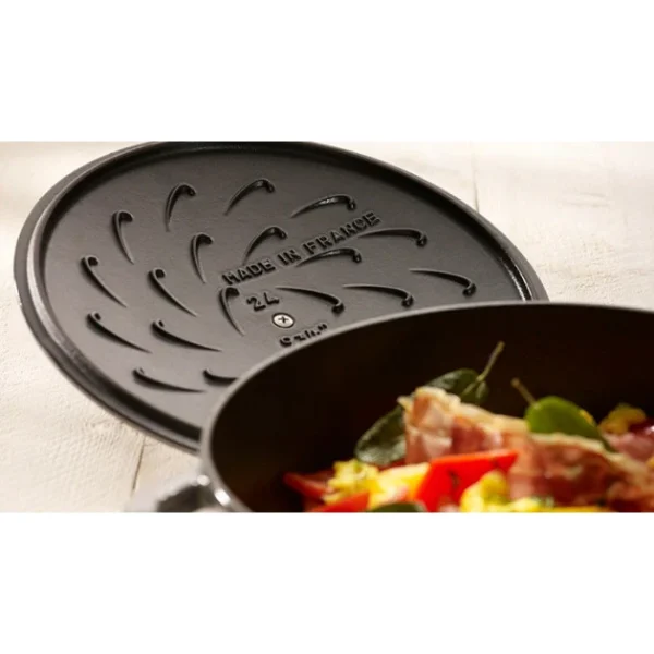 Sauteuse En Fonte Chistera 28 Cm Noir Staub magasin solde 8