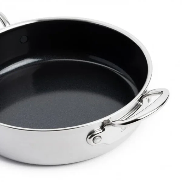 Sauteuse Inox Ø 26 Cm Avec Couvercle PREMIERE GreenPan Service Clients Dédié 3