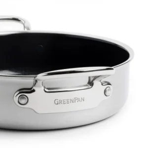 Sauteuse Inox Ø 26 Cm Avec Couvercle PREMIERE GreenPan Service Clients Dédié 15