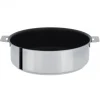 REMISE allant Sauteuse Mutine Ø 24 Cm Manche Amovible Anti-Adhésive Inox Cristel 7