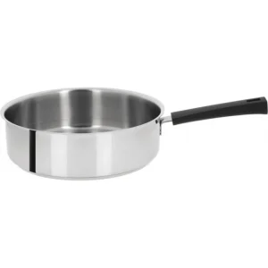 boutiqued pas cher Sauteuse Mutine Ø 24 Cm Manche Fixe Inox Cristel 6
