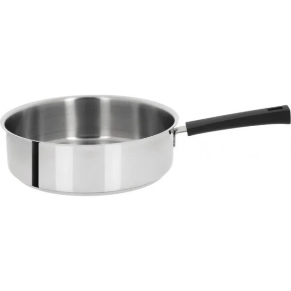 boutiqued pas cher Sauteuse Mutine Ø 24 Cm Manche Fixe Inox Cristel 3