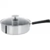 boutiqued pas cher Sauteuse Mutine Ø 24 Cm Manche Fixe Inox Cristel 11