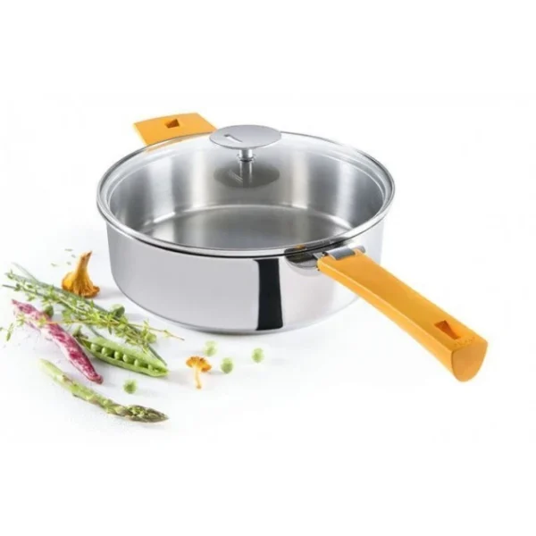 Sauteuse Mutine Ø 28 Cm Manche Amovible Inox Cristel ultratendance 3