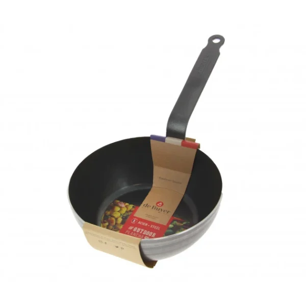 Sauteuse Paysanne Tôle Bleue Ø 20 Cm Outdoor De Buyer soldes de Noël 3