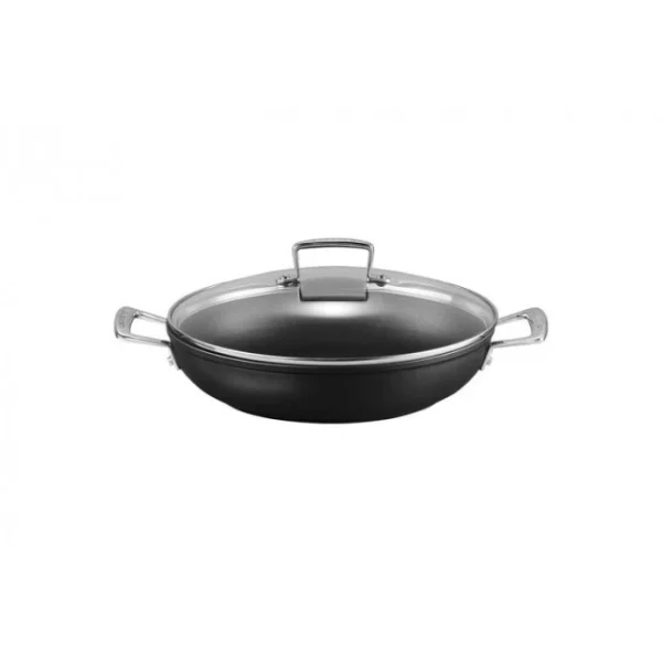 marques de renommée Sauteuse Provençale 28 Cm Anti-Adhérente Avec Couvercle Les Forgées Le Creuset 1