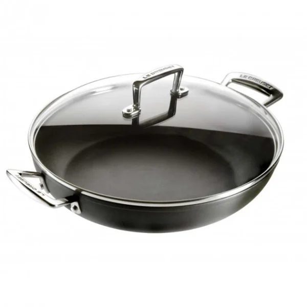 Sauteuse Provençale 30 Cm Anti-Adhérente Avec Couvercle Les Forgées Le Creuset boutique pas cher 3