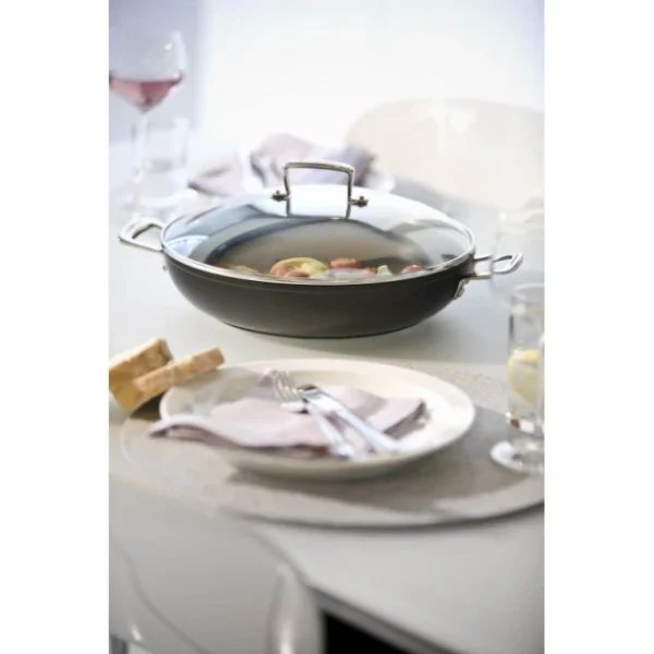 Sauteuse Provençale 30 Cm Anti-Adhérente Avec Couvercle Les Forgées Le Creuset boutique pas cher 4