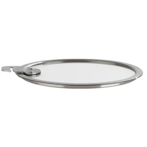 a Prix Discount Série De Couvercles Plats En Verre Trempé 14 à 20 Cm Strate Amovible Cristel 8