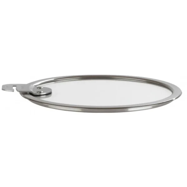 a Prix Discount Série De Couvercles Plats En Verre Trempé 14 à 20 Cm Strate Amovible Cristel 3