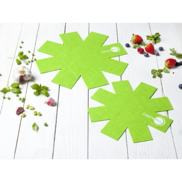 Set 2 Protèges Poêles 27 Et 34 Cm GreenPan bas prix 4