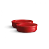 Vente Promo 🔔 Set de 2 Ramequins à Crème Brûlée en Céramique Ø 12 cm Grand Cru Emile Henry 🎁 8