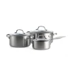Neuve avec étiquette Set De 3 Pièces : Casserole 16 Cm + Faitout 20 Et 24cm Collection GENEVA GreenPan™ 13