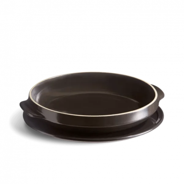 haute qualité Vente flash 🤩 Set Moule à Tarte Tatin en Céramique Ø 33 cm Fusain Emile Henry 💯 3