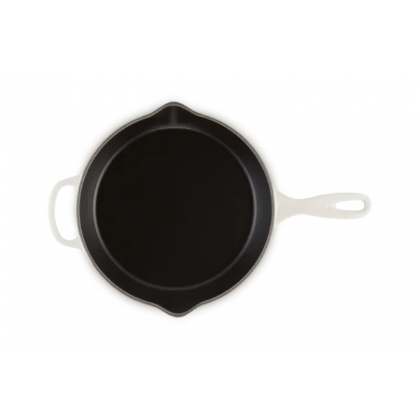 Skillet Rond Profond 26cm En Fonte Meringue Le Creuset mode 5