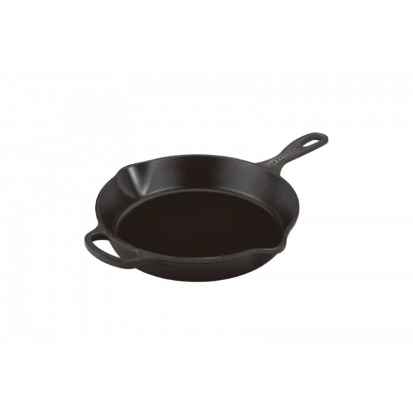 Skillet Rond Profond 26cm En Fonte Noir Le Creuset Meilleur Prix Garanti 1